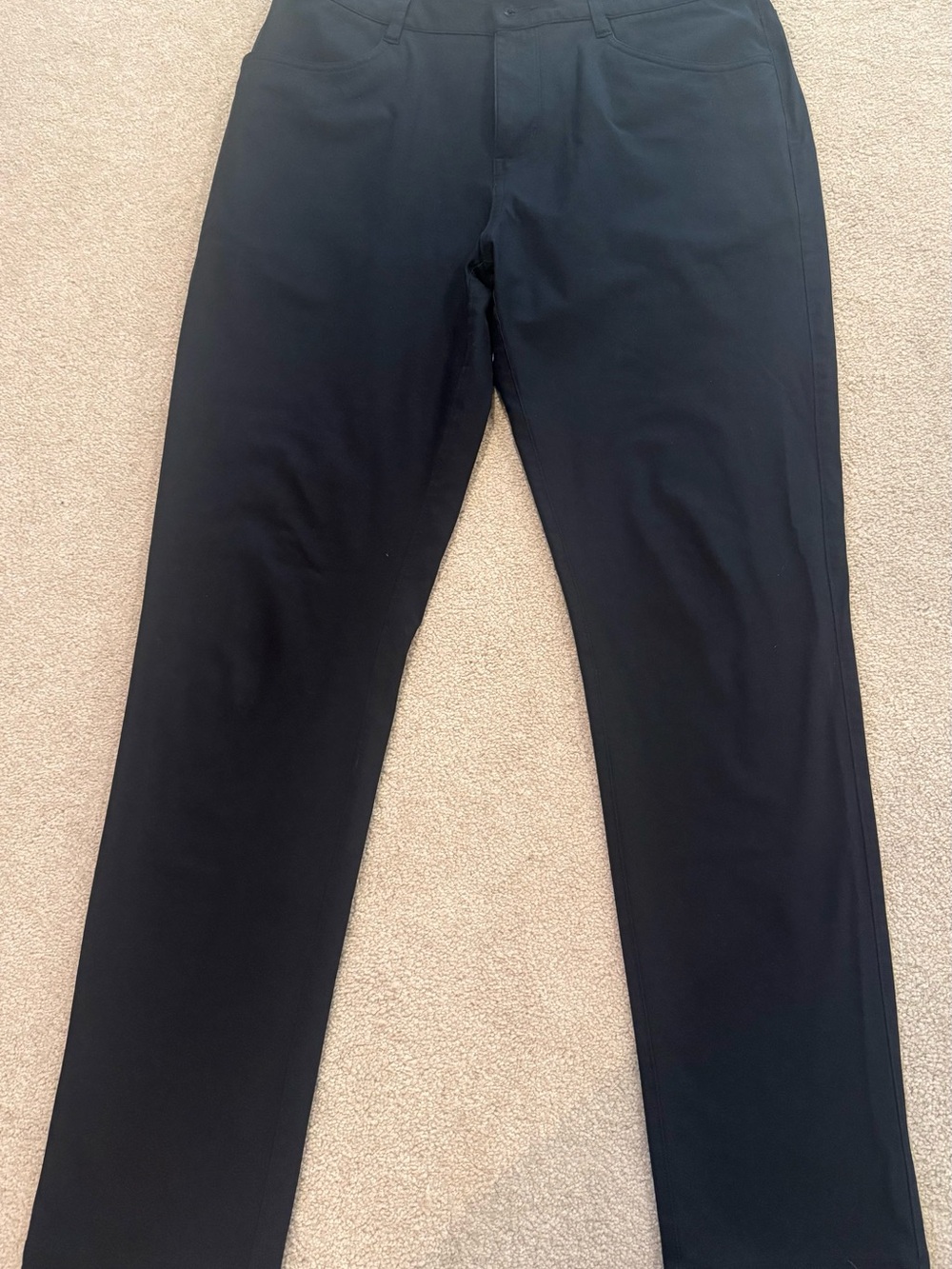 Vuori Black Men's Athletic Slim - Straight Stretch Midnight blue size 23
